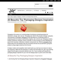 20 Beautiful Toy Packaging Designs Inspiration