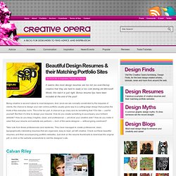 Creative Opera Design Blog: Creative Advice and Inspiration for Graphic Designers and Web Designers