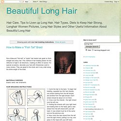 hair braiding instructions