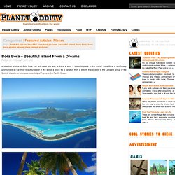 Bora Bora - Beautiful Island From a Dreams