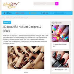 50 Beautiful Nail Art Designs & Ideas – Body Art Guru
