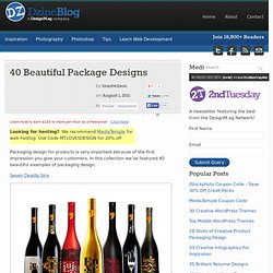 40 Beautiful Package Designs at DzineBlog