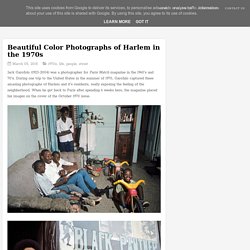 Beautiful Color Photographs of Harlem in the 1970s ~ vintage everyday
