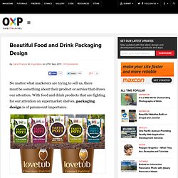 Beautiful and Tempting Food and Drink Packaging