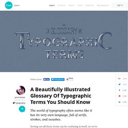 A Beautifully Illustrated Glossary Of Typographic Terms You Should Know