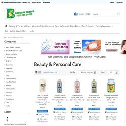 Buy Beauty and Personal Care Products Online – Buy from NVO