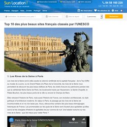 Top 10 des plus beaux sites français classés par l'UNESCO