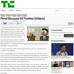 Fired Because Of Twitter [Video]