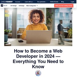 How To Become A Web Developer In 2021 [Complete Guide]