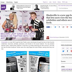 Become Lady Gaga Or Justin Bieber On Twitter With This App