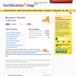 Teacher Certification in New York