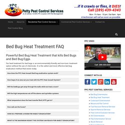 Bed Bug Heat Treatment FAQ
