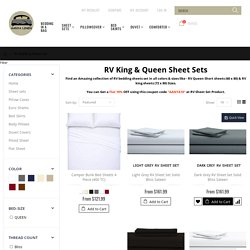 RV Queen Short & King Sheets 72x80
