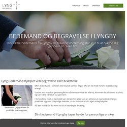 Bedemand og begravelse i Lyngby