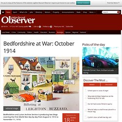 Bedfordshire at War: October 1914 - Leighton Buzzard Observer