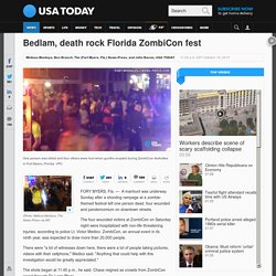 Bedlam, death rock Florida ZombiCon fest