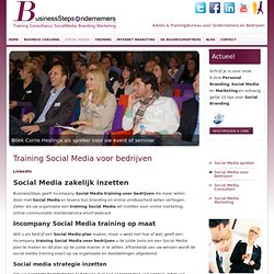 Incompany training - Bedrijfstraining voor social media - Businesssteps 4 Ondernemers