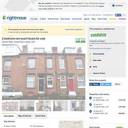 2 bedroom terraced house for sale in Harold Walk, Hyde Park, Leeds, LS6, LS6