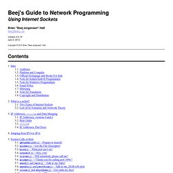 s Guide to Network Programming