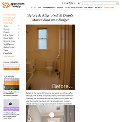 Before & After: Andi & Dean's Master Bath on a Budget