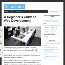 A Beginner’s Guide to Web Development