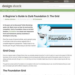 A Beginner’s Guide to Zurb Foundation 3: The Grid