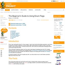 The Beginner's Guide to Using Enum Flags