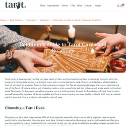 Beginner’s guide to Tarot Cards and Readings