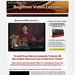 NLG Beginner Guitar Series - Lesson1