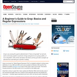A Beginner's Guide to Grep: Basics and Regular Expressions