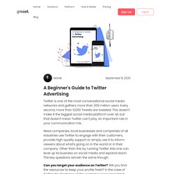 A Beginner's Guide to Twitter Advertising