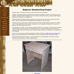 Beginner Woodworking Projects