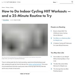 How to Do a Beginner HIIT Workout on a Stationary Bike