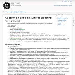 general:beginners_guide_to_high_altitude_ballooning [UKHAS Wiki]
