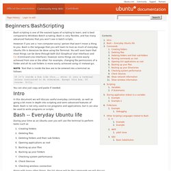 Beginners/BashScripting