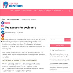 11 Essential Yoga - Health & Fitness