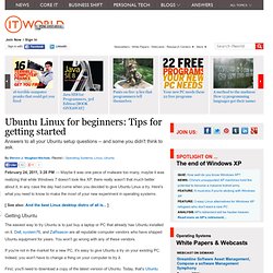 Ubuntu Linux for beginners: Tips for getting started