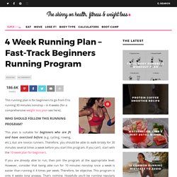 Beginners Running Program