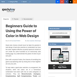 Beginners Guide to Using the Power of Color in Web Design - Speckyboy Web Design Magazine