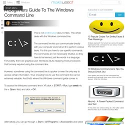 A Beginners Guide To The Windows Command Line