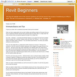 Revit Beginners: Worksets Basics and Tips