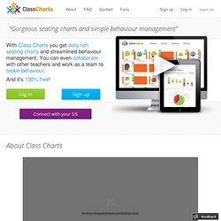 Class Charts - seating plans and behavior management