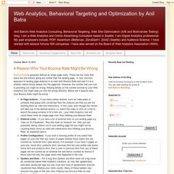 Web Analytics, Behavioral Targeting and Optimization by Anil Batra