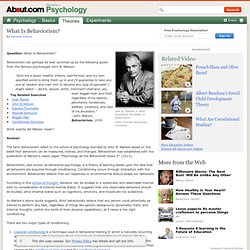 What Is Behaviorism - An Introduction to Behaviorism