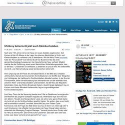 US-Navy beherrscht jetzt auch Kleinbuchstaben | iX