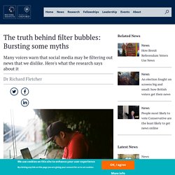 The truth behind filter bubbles: Bursting some myths