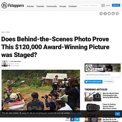 Does Behind-the-Scenes Photo Prove This $120,000 Award-Winning Picture was Staged?