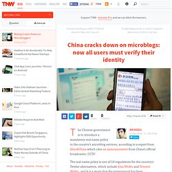 Beijing Cracks Down on Microbloggers