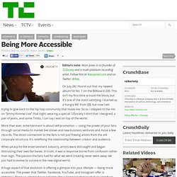 Being More Accessible