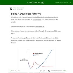 Being A Developer After 40 — Free Code Camp